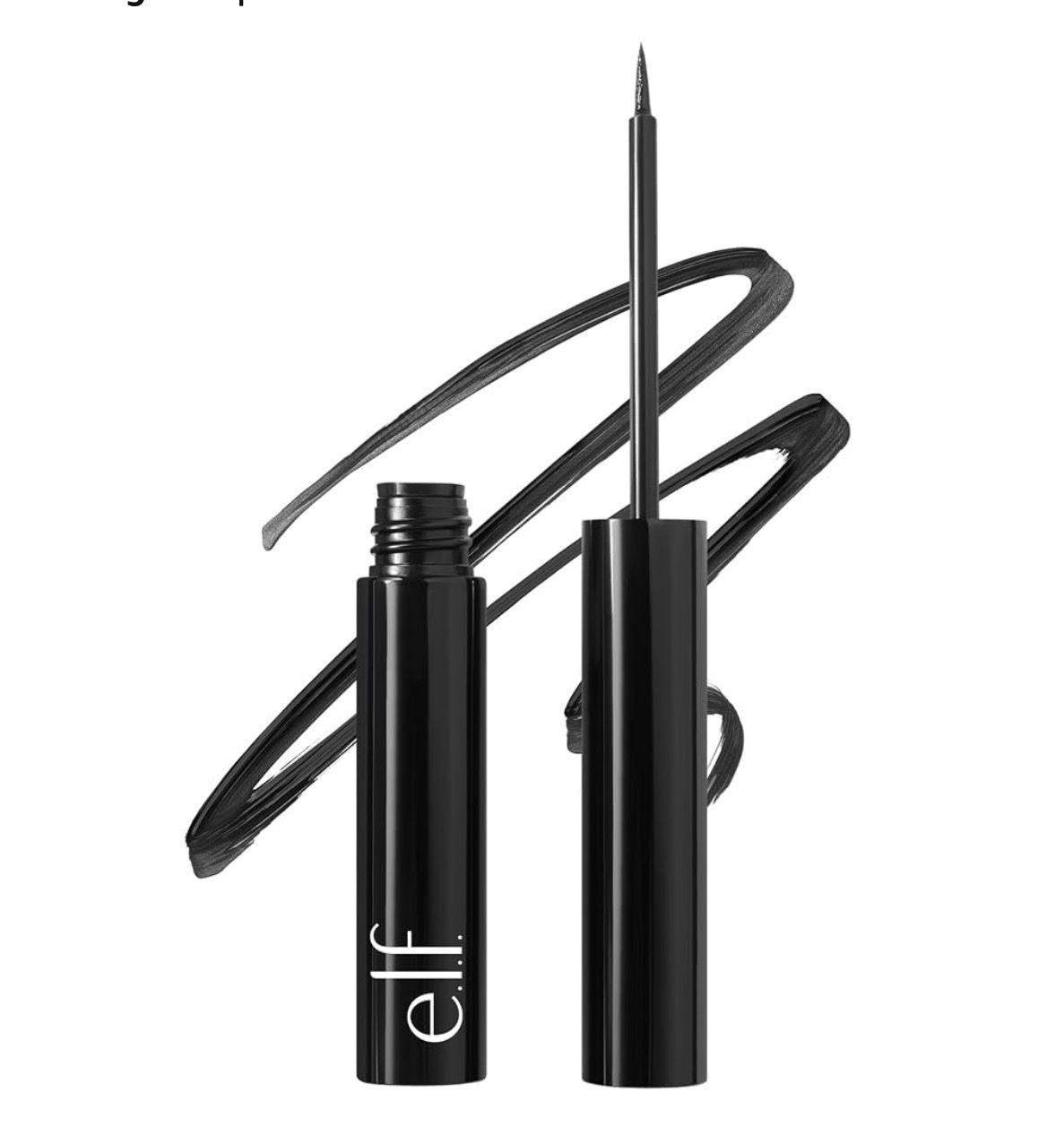 e.l.f. H2O Proof Inkwell Eyeliner Pen • Film Noir • High-Pigment • Waterproof Liquid Eyeliner • Delivers A Matte Finish • Black • Vegan &amp; Cruelty-free •