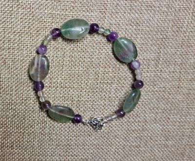 Rainbow Fluorite Bracelet