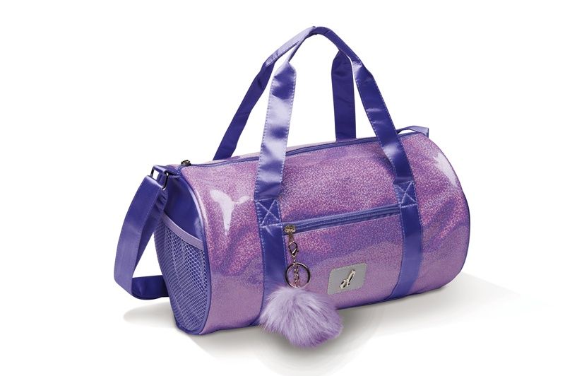 Lavender Shimmer Roll Bag