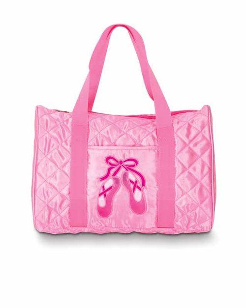 Pink Quilted On Pointe Bag