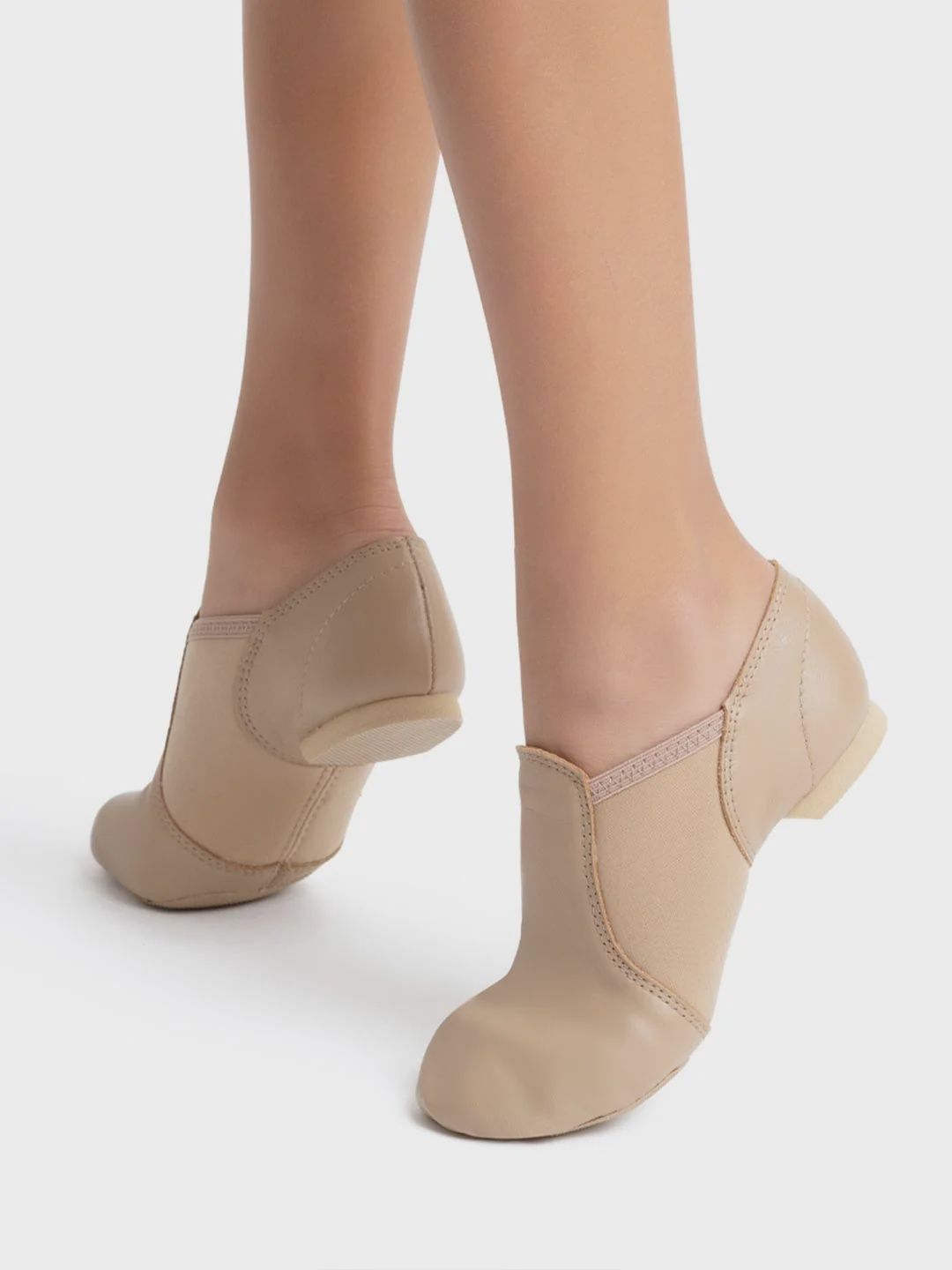 Capezio E-Series Jazz Slip On - Child, Color: Caramel, Size: 7, Width: M