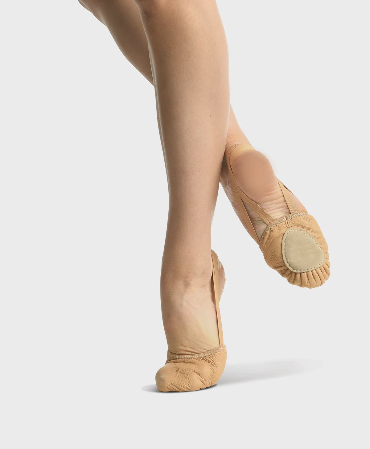 &quot;Freedom&quot; Leather Half Sole, Color: Tan, Size: SA
