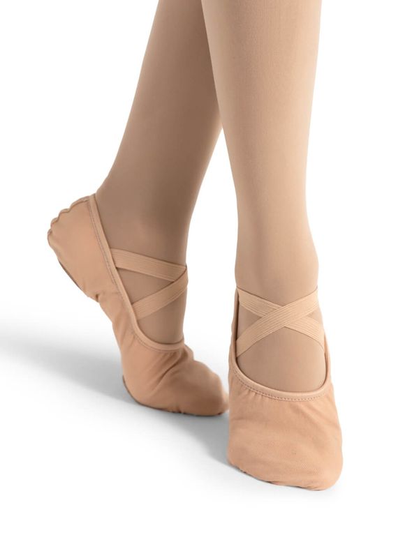 Capezio Adult Skintone Hanami Canvas Ballet Shoe