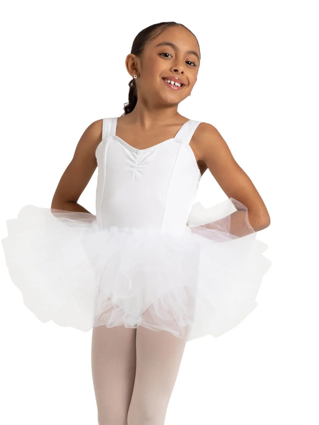 3-LAYER TUTU - GIRLS, Color: White, Size: TOT