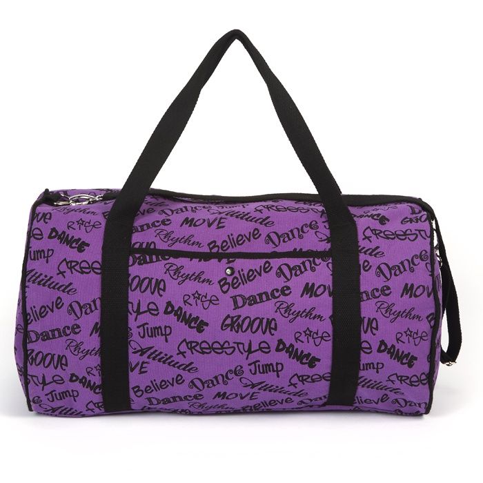 Street Dance Duffle, Color: Purple