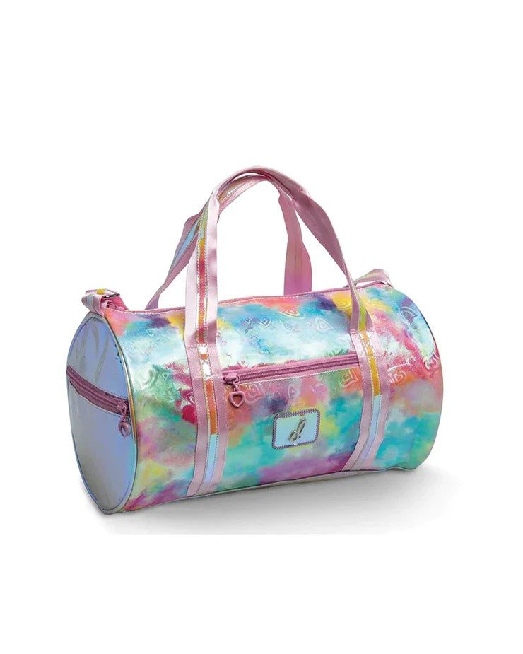 Pastel Clouds &amp; Hearts Duffel
