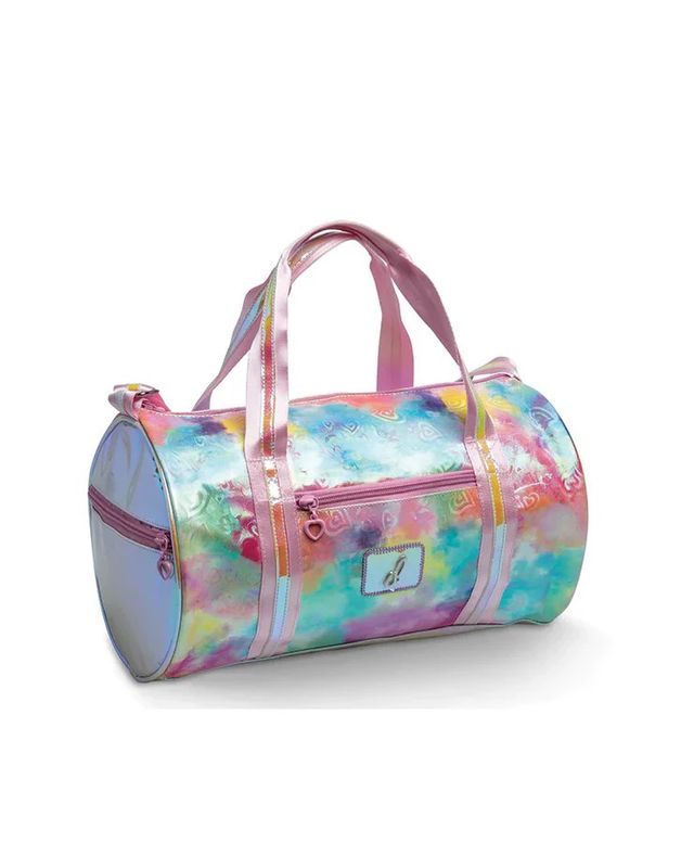 Pastel Clouds &amp; Hearts Duffel