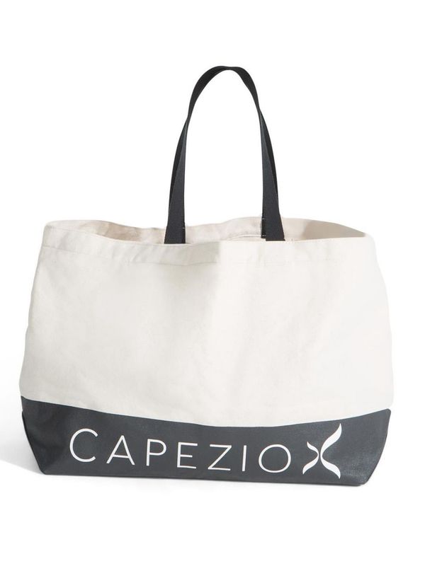 Cream Large Canvas Tote