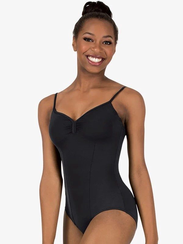 Bratek Camisole Leotard - Adult, Color: Black, Size: LA