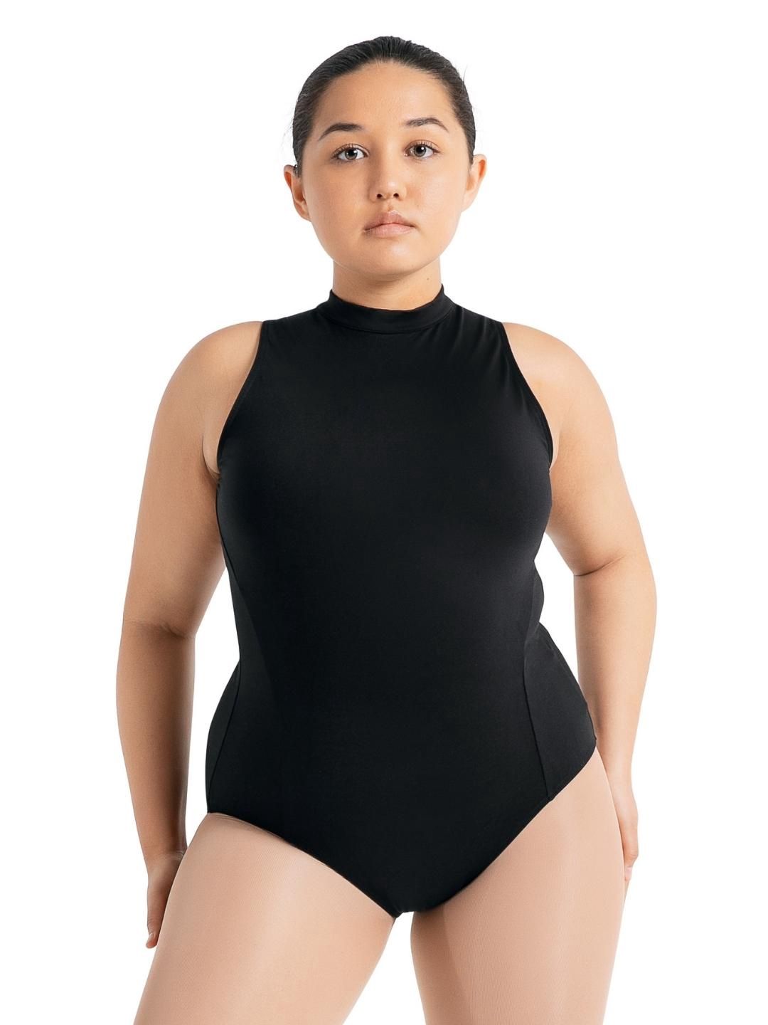 Studio Collection High Neck Leotard - Adult, Color: Black, Size: XSA