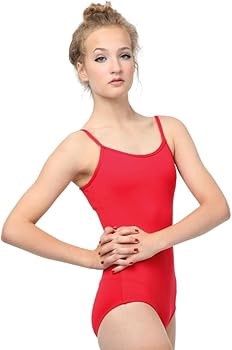 ProWEAR Camisole Ballet Cut Leotard - Womans, Color: Red, Size: XLA