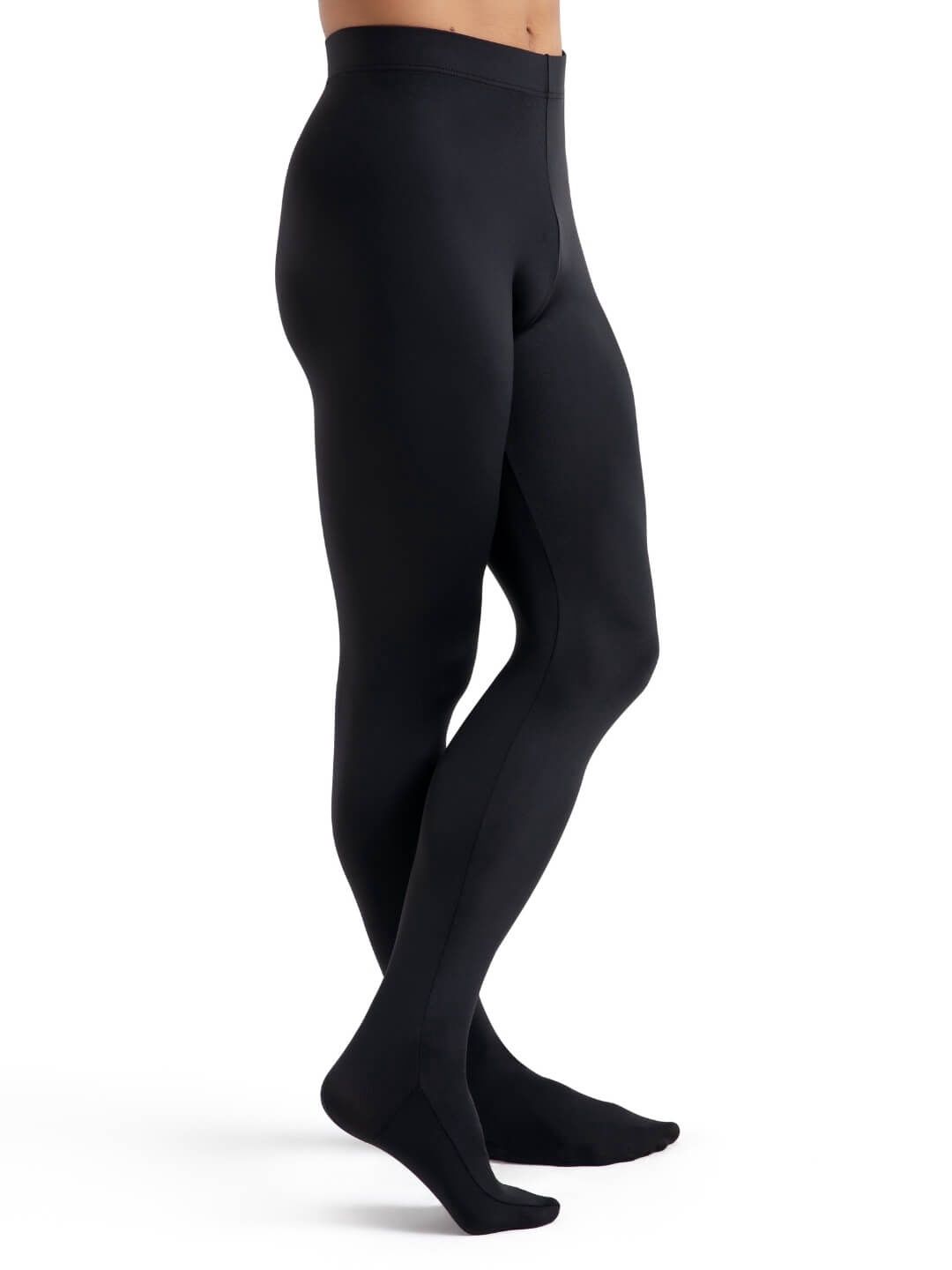 Ultra Soft Footed Tights - Mens, Color: Black, Size: SA