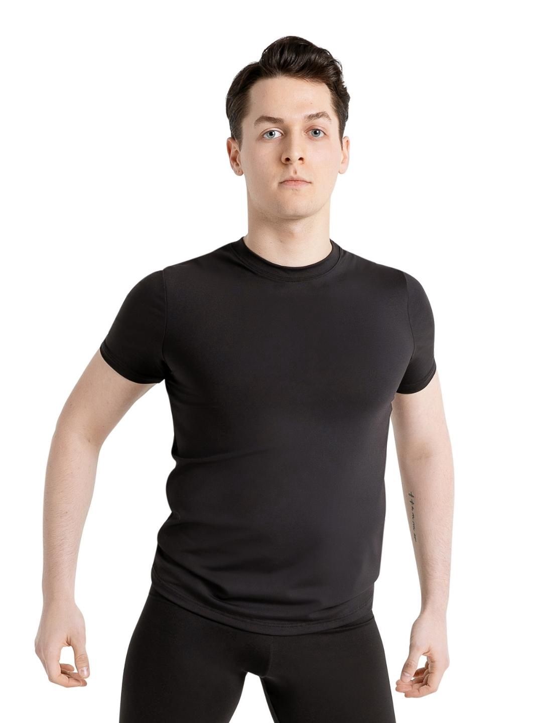 Studio Collection Crew Neck Tee - Mens, Color: Black, Size: SA