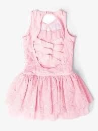 Embroidered Tank Dress, Color: Pink, Size: 2-4
