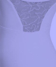Girls - Sequin Mesh Back Camisole Tank Leotard, Color: Lilac, Size: 2-4