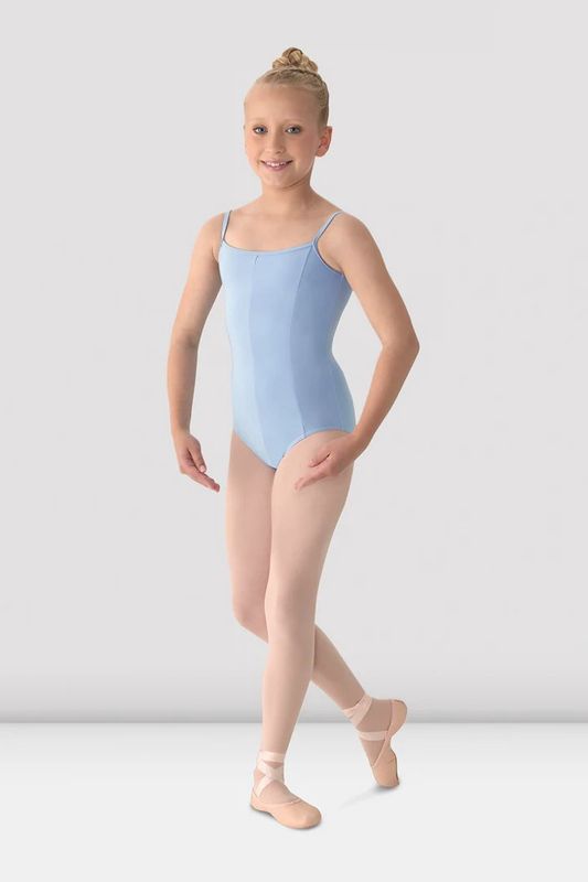 Girls Mirella Princess Seam V Front Camisole Leotard