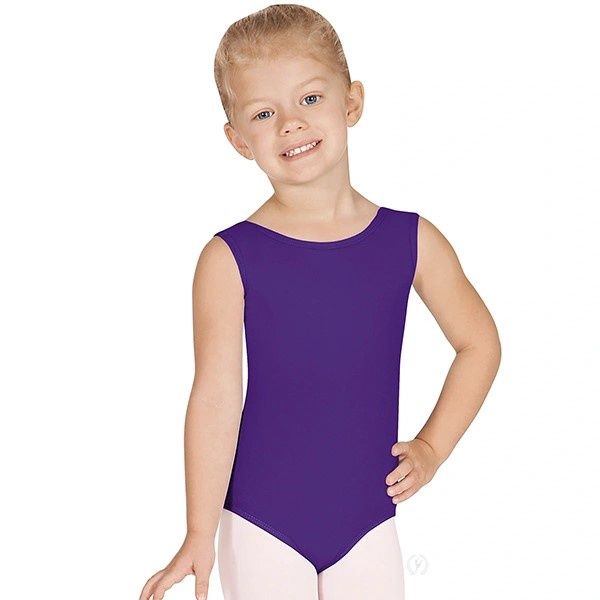 Girls Microfiber Tank Leotard
