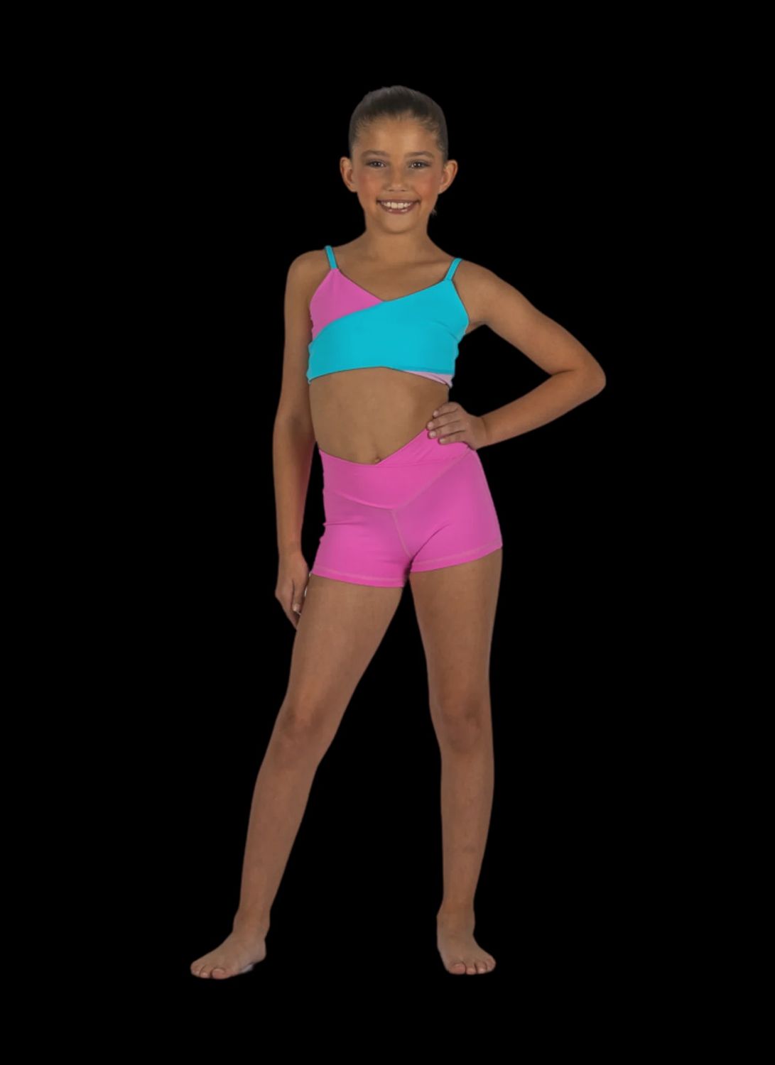 Slice and Dice Top, Color: Cotton Candy, Size: 4-6