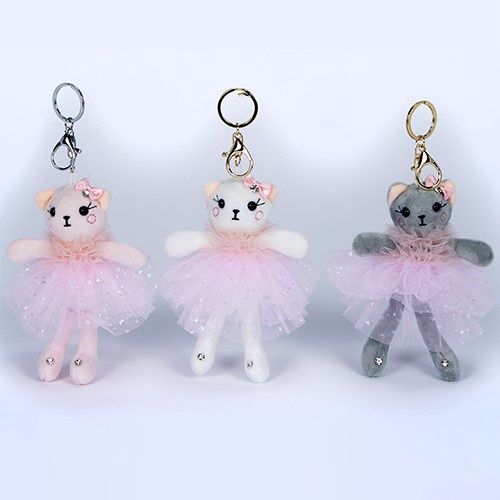 Ballerina Kitten Bag Tags