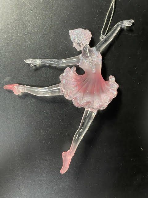 Acrylic Ballerina Ornament