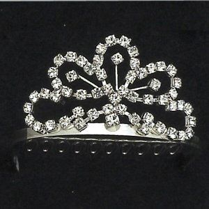 Mini Rhinestone Tiara