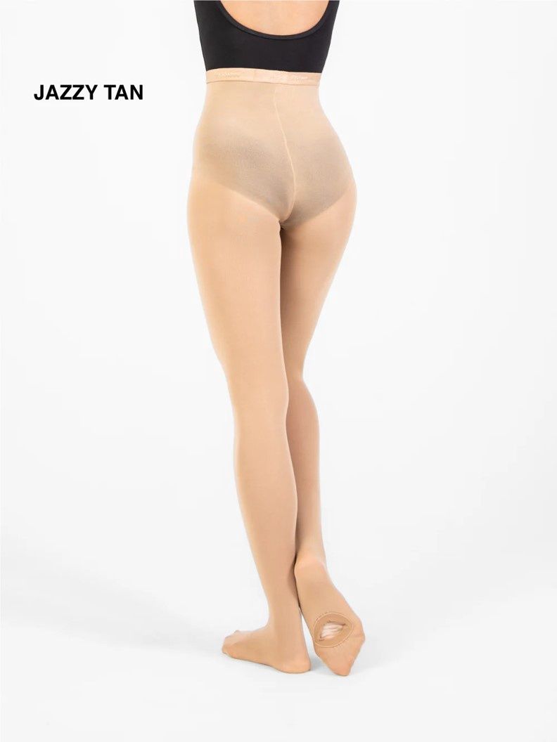 TotalSTRETCH Seamless Convertible Tights, Color: JTN, Size: S/M
