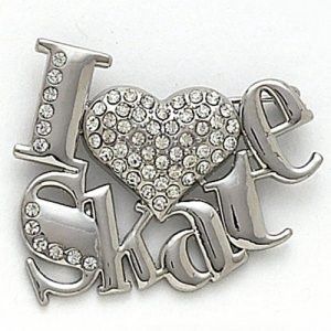I &lt;3 Skate Dance Pin