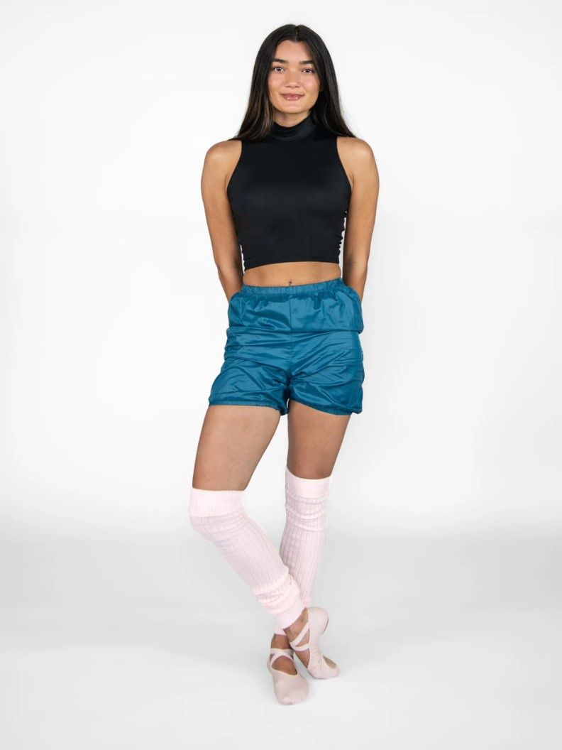 ProWEAR Mock Neck Pullover Dance Top, Color: Black, Size: XSA