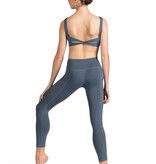 BLOCH Adult Paneled Legging GPH, Color: Graphite, Size: SA