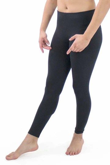 Adult Leggings, Color: Black, Size: SA