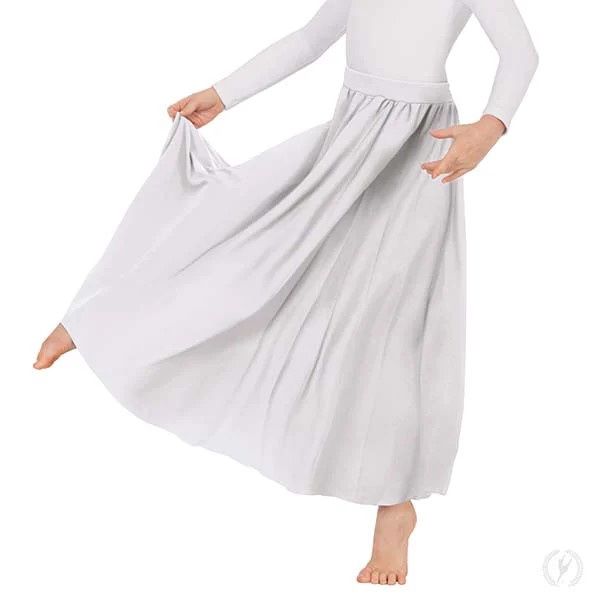 Girls Polyester Full Length Praise Skirt