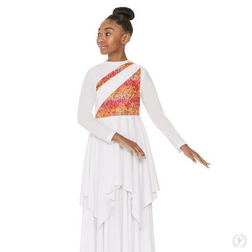 Womens Fire and Rain Asymmetrical Tunic