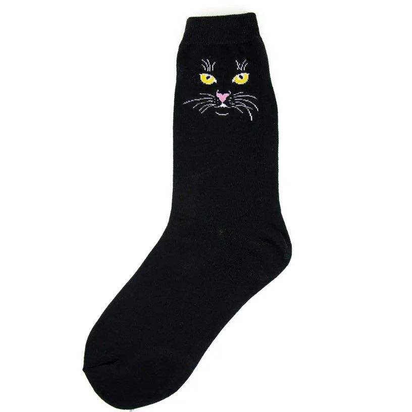 Black Cat Women&#39;s Socks