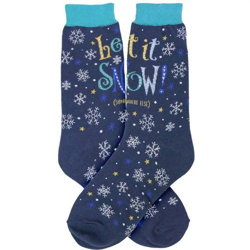 Let it Snow Socks
