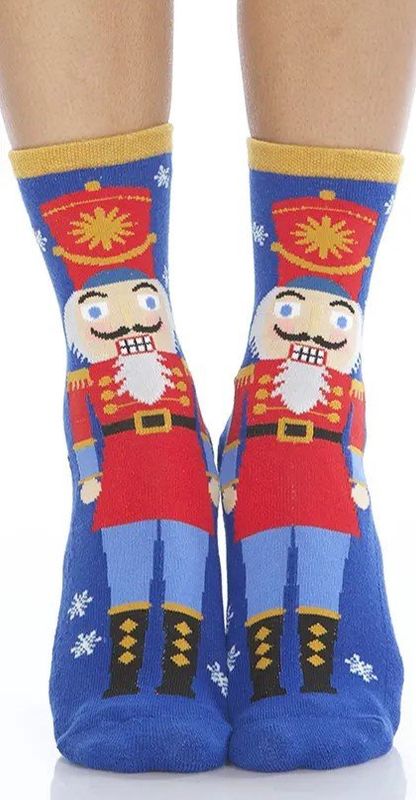Nutcracker Slipper Socks