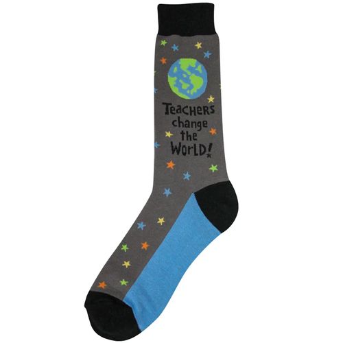 Mens Teachers World Socks