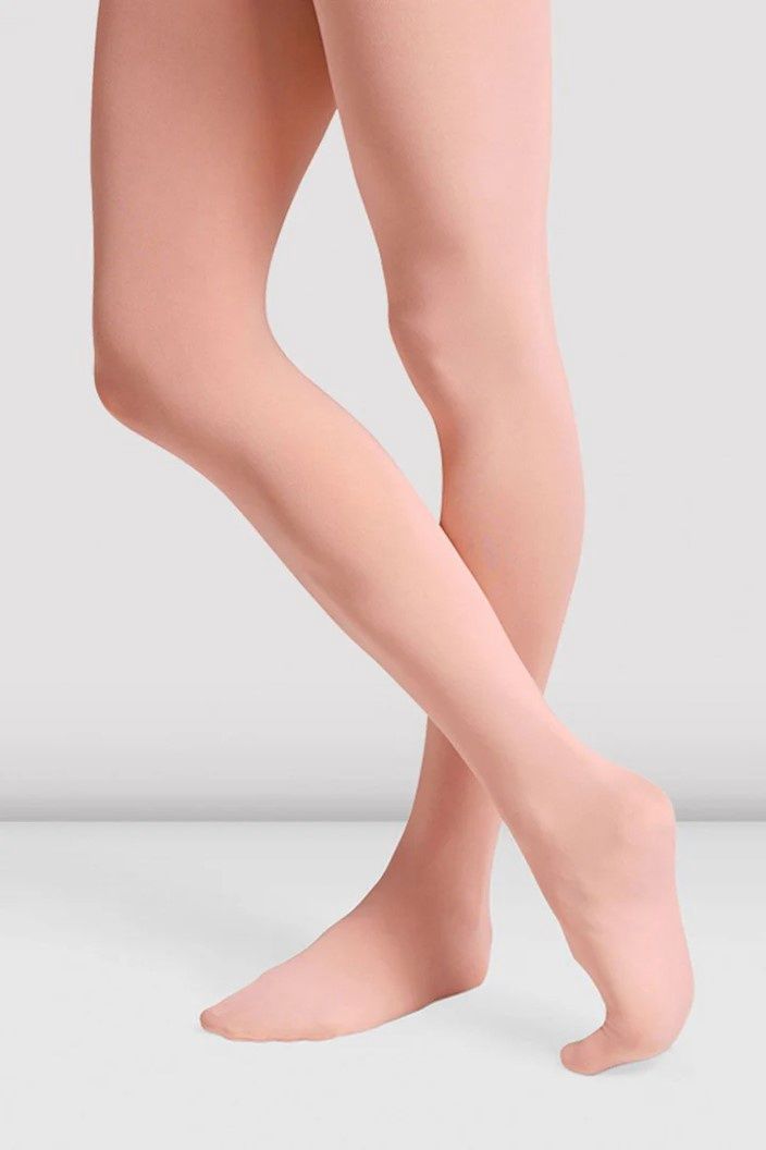 BLOCH Ladies ContourSoft Footed Tight, Color: Pink, Size: S/M