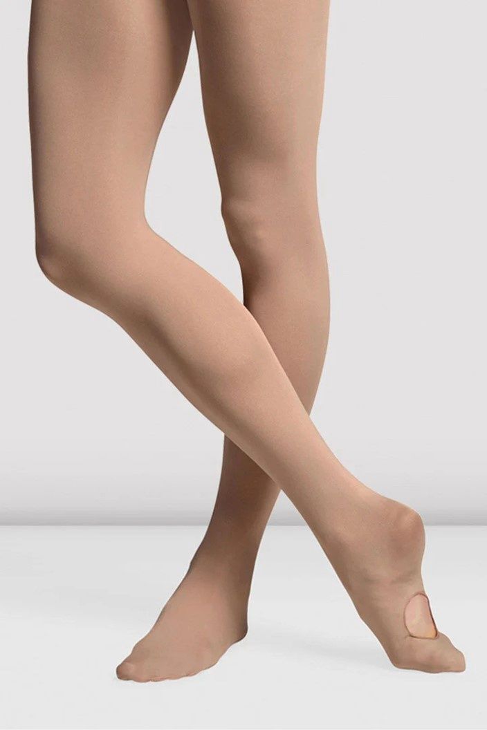 Ladies ContourSoft Adptatoe Convertible Tights, Color: B Tan, Size: P/S