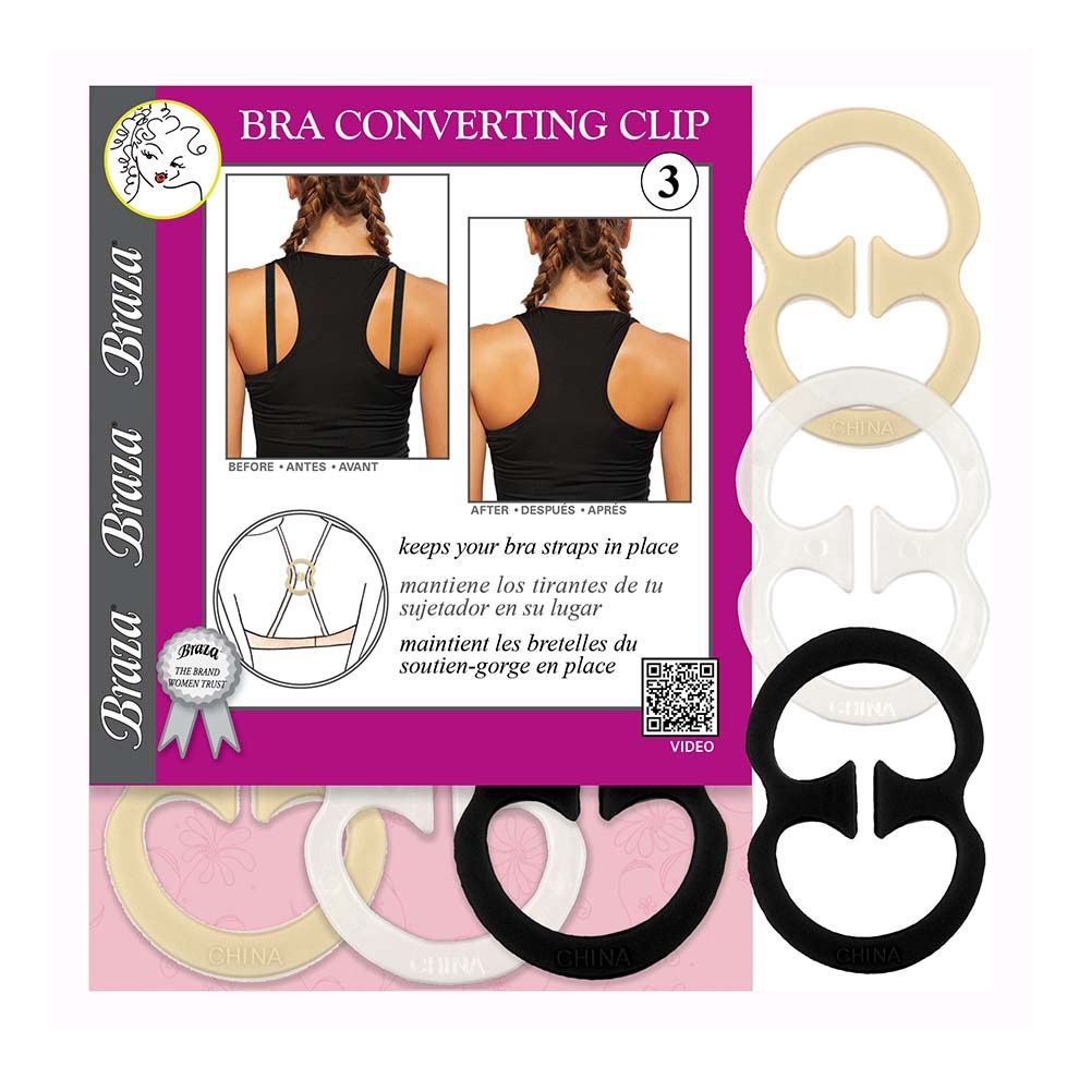 Bra Converter Clip - 3 Piece Assorted