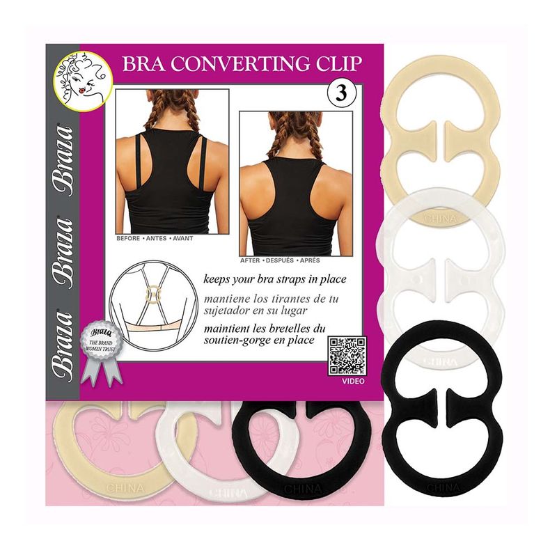 Bra Converter Clip - 3 Piece Assorted