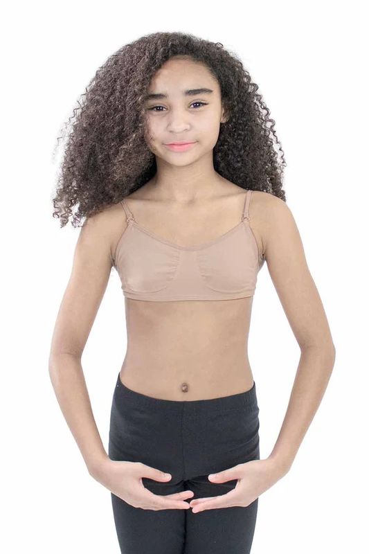 Bra Top w/ Clear Strap Girls
