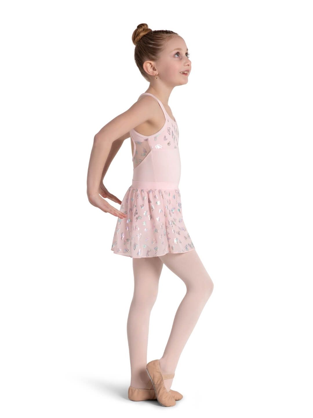 Social Butterfly Nova Skirt Girls, Color: Pink, Size: TOT