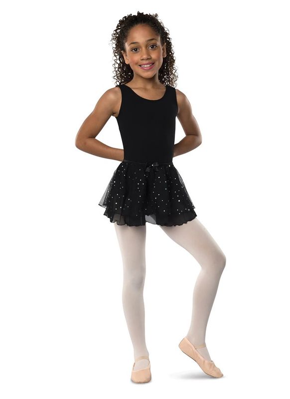 Kids Double Layer Crystal Skirt