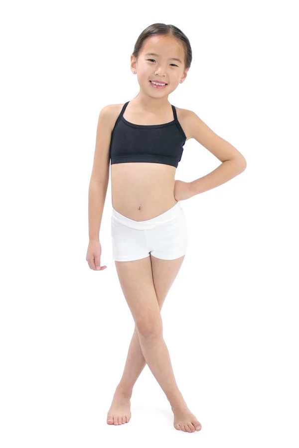 Razor Back Sport Bra, Color: Black, Size: 12-14