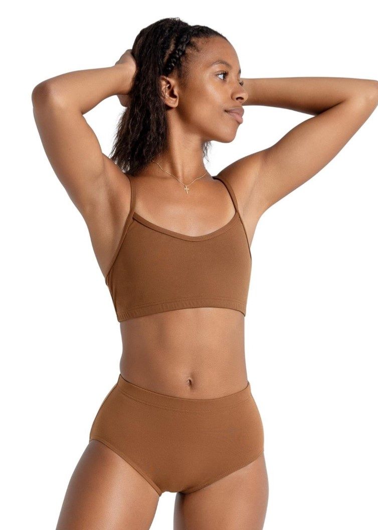 Team Basics Camisole Bra Top, Color: Maple, Size: XSA