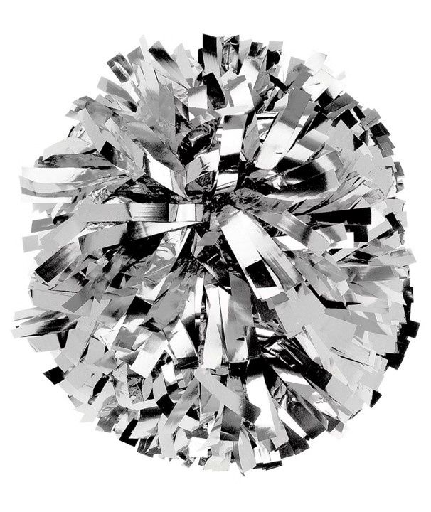Metallic Pom, Color: Silver