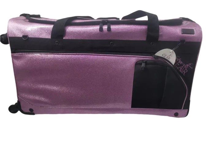 LARGE Glam&#39;r Gear Mobile Changing Station Dance Duffel Bag with Built-In uHide Rack