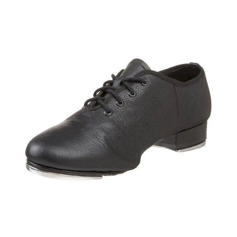 Leo&#39;s Tap Shoes 5058 Lace-up, Color: 4.5M BLACK