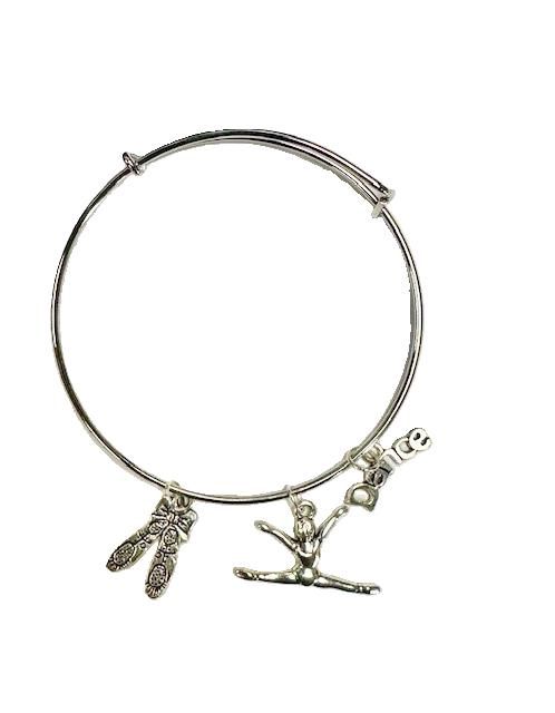 Dance/Cheer/Gymnastics Charm Bracelets, Style: Dance