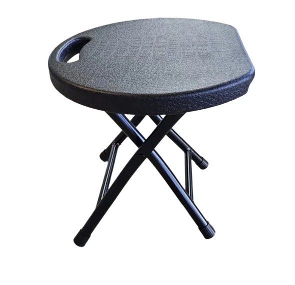 Junior Black Super Sturdy Folding Stool